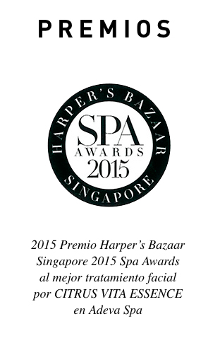 Este tratamiento ha recibido el "2015 Harper's Bazaar Singapore Spa Awards al mejor tratamiento facial"